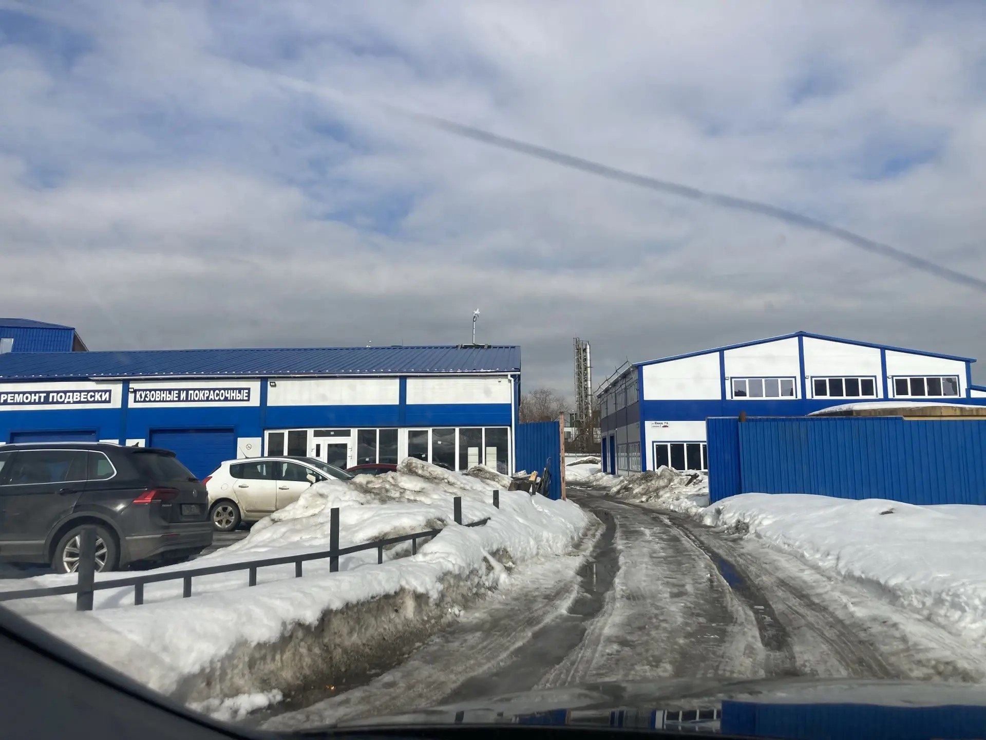 Здание из сэндвич-панелей