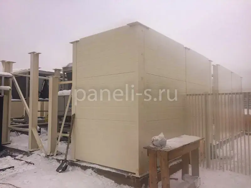 Перегородки из сэндвич панелей