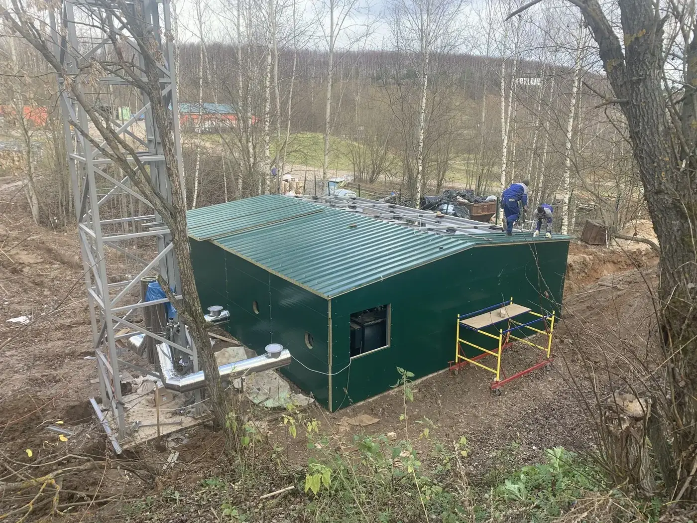 Котельная RAL 6005