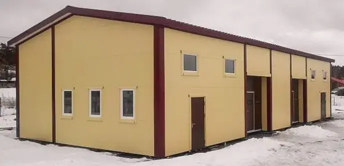 Монтаж сэндвич-панелей