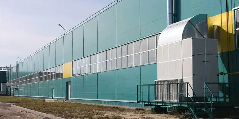 Производственные помещения из сэндвич панелей на заказ