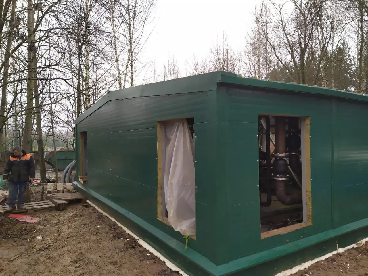 Котельная RAL 6005