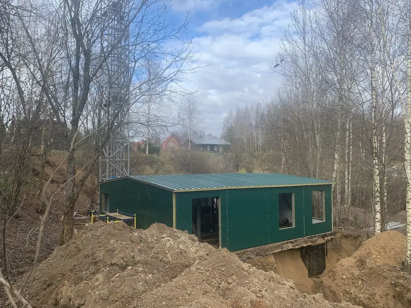 Котельная RAL 6005